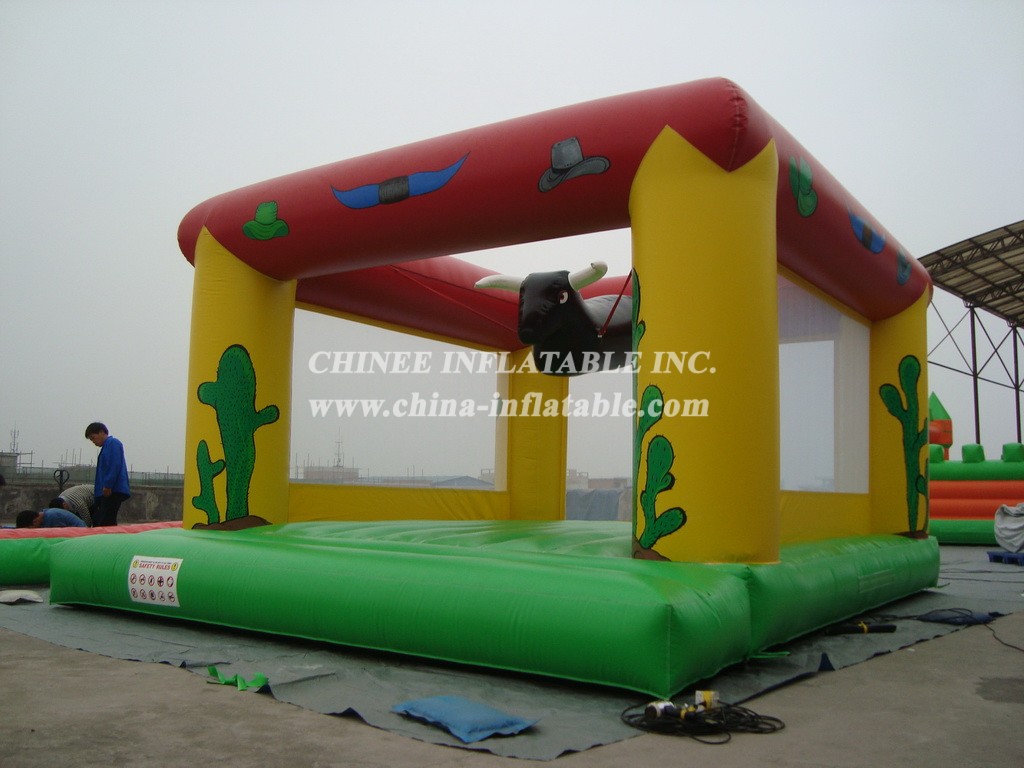 T2-720 Western Cowboys Inflatable Bouncer