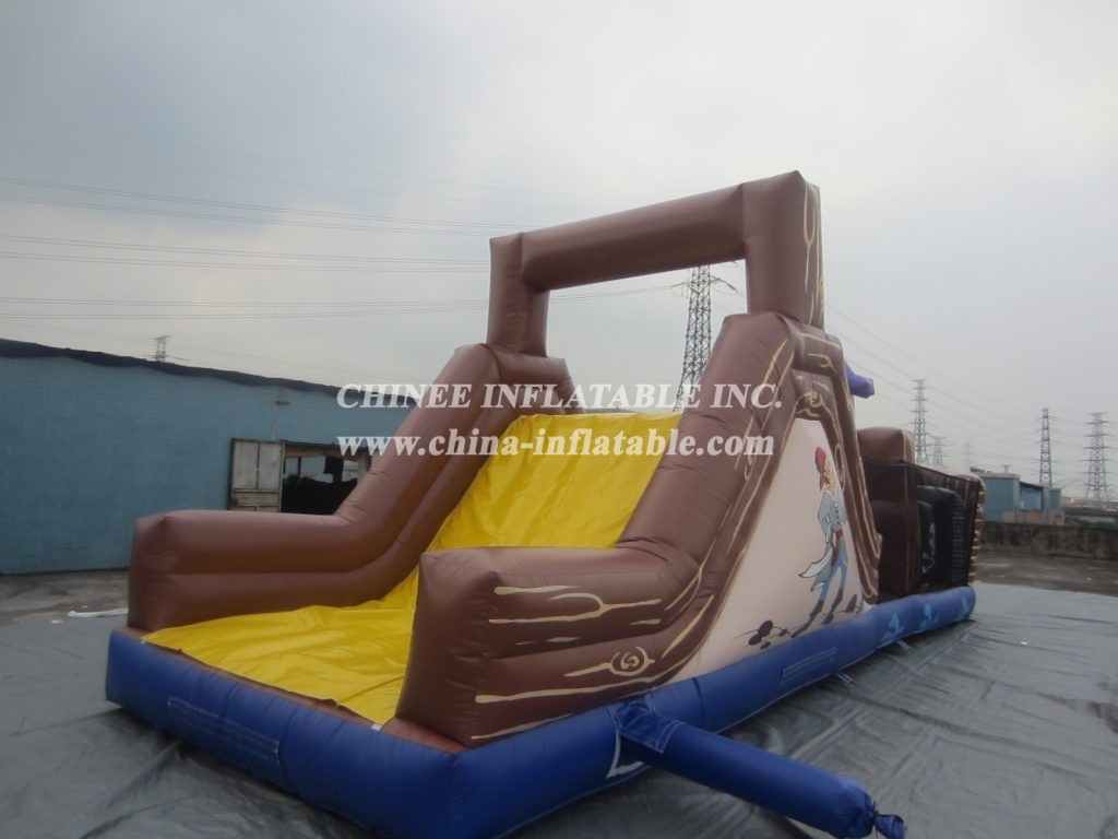 T7-286 Pirates Inflatable Obstacles Courses