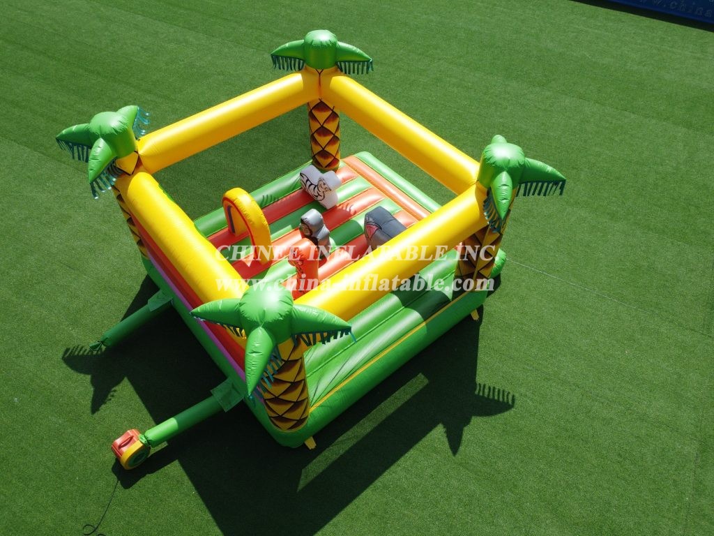 T2-2197 Zoo Inflatable Bouncer