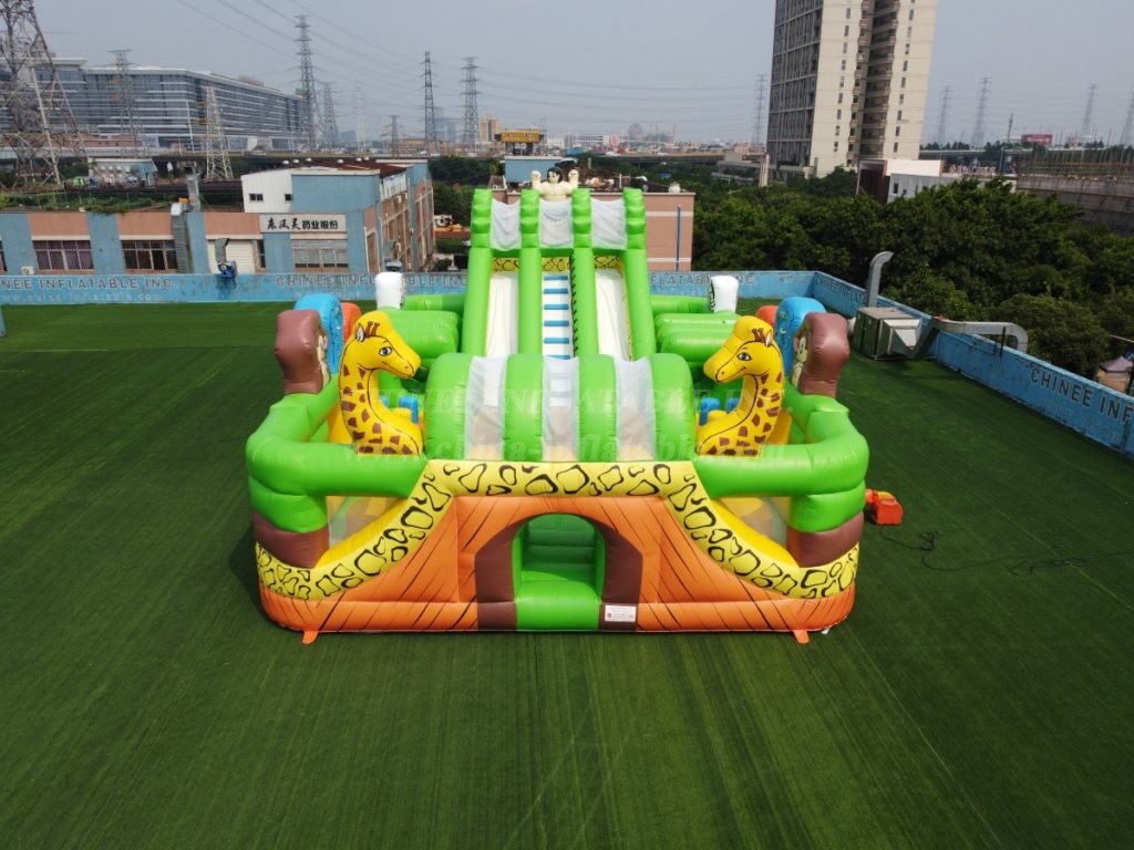 T6-250 Jungle Theme Inflatable Funcity