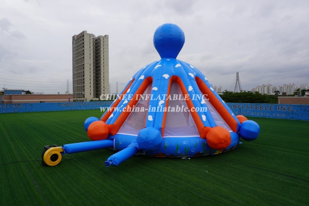 T2-203 Inflatable Octopus Jump Bed