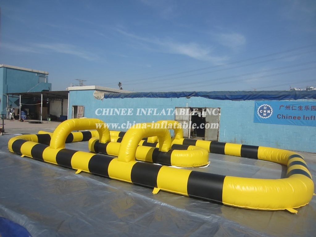 T11-633 Inflatable Race Track Challenge Sport Game