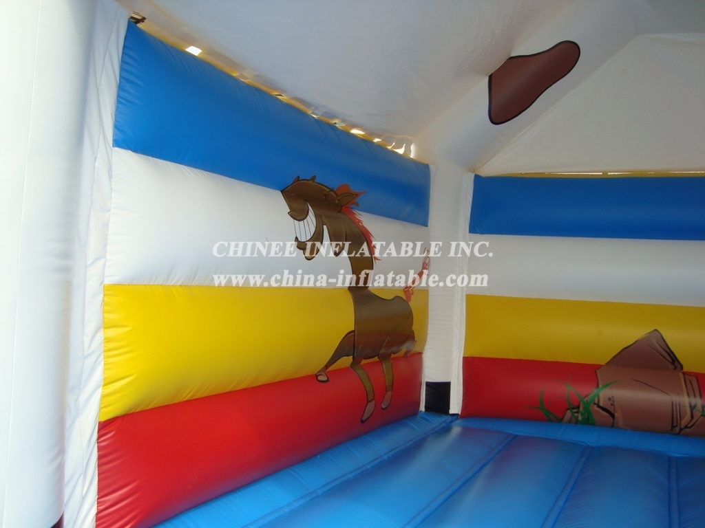 T2-2854 Western Cowboys Inflatable Bouncer