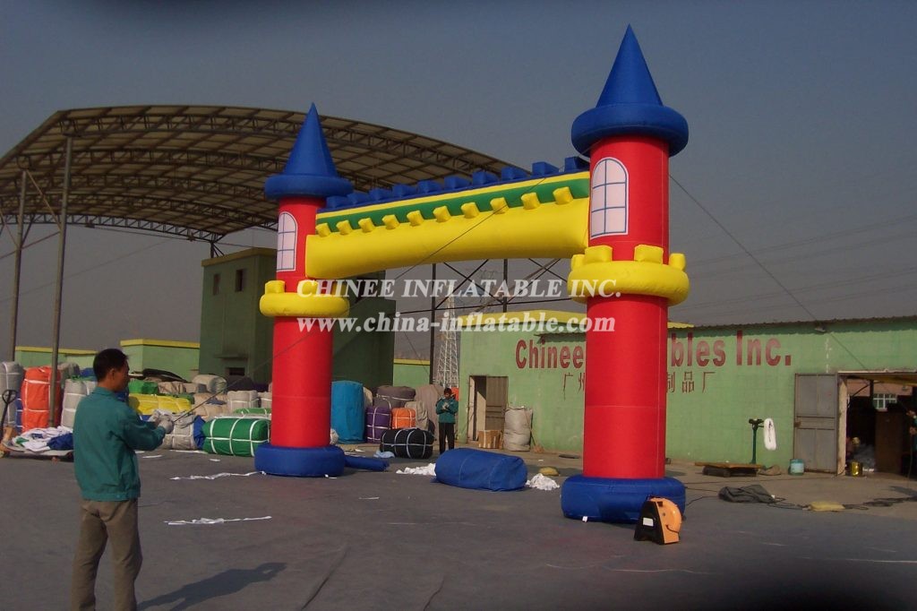 Arch1-161 Castle Inflatable Arches