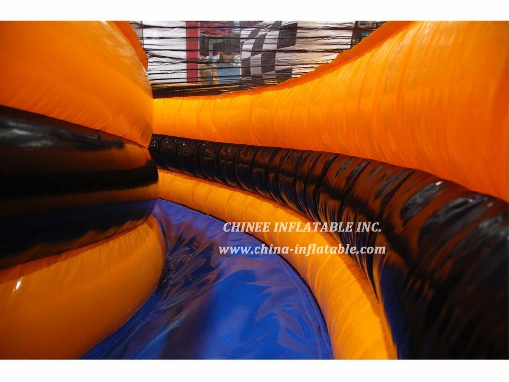 T8-1540 Race Car Themed Inflatable Slide