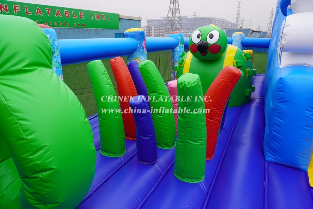 T6-603 Inflatable Sea Playground Inflatable Sea World Fun City