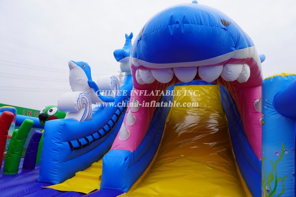 T6-603 Inflatable Sea Playground Inflatable Sea World Fun City