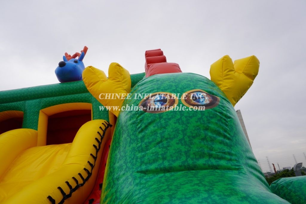 GF2-017 Jungle Theme Inflatable Funcity