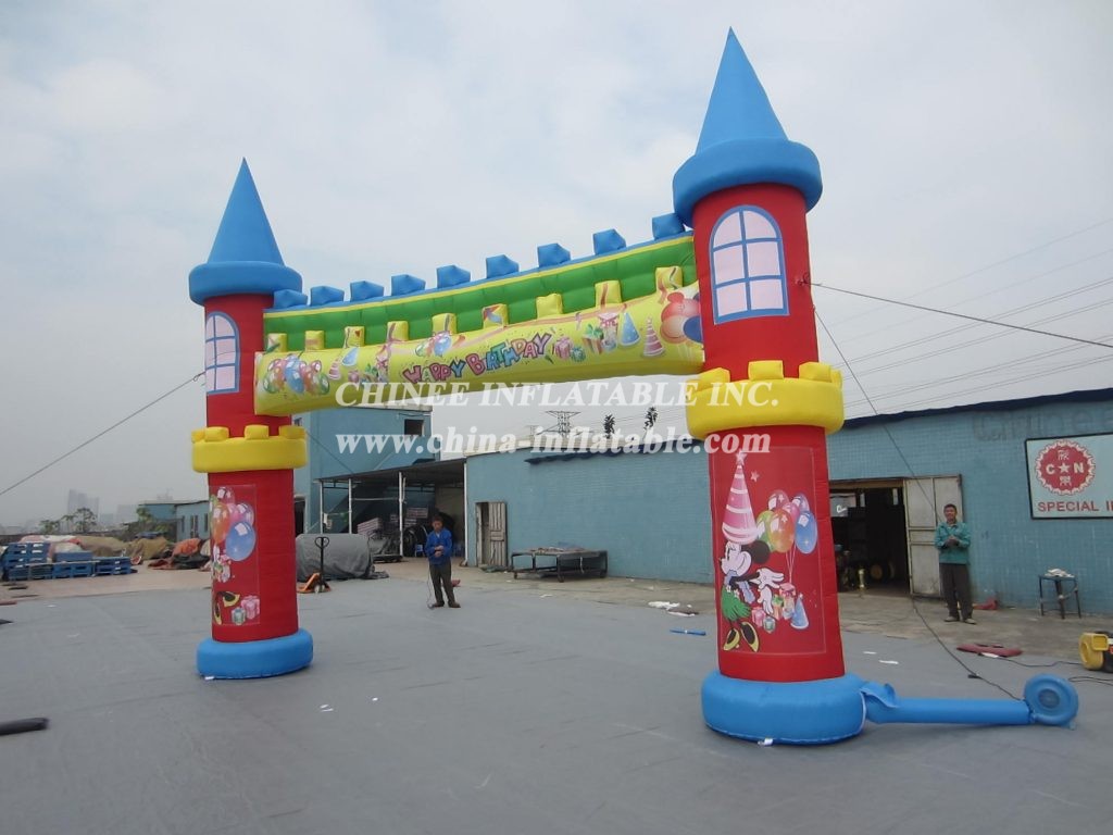 Arch2-014 Disney Birthday Party Inflatable Arches