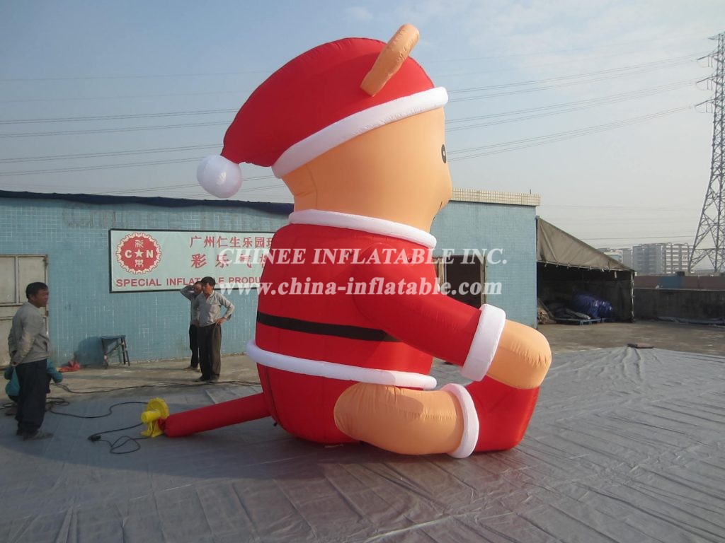 C1-118 Customize Christmas Bear Decoration