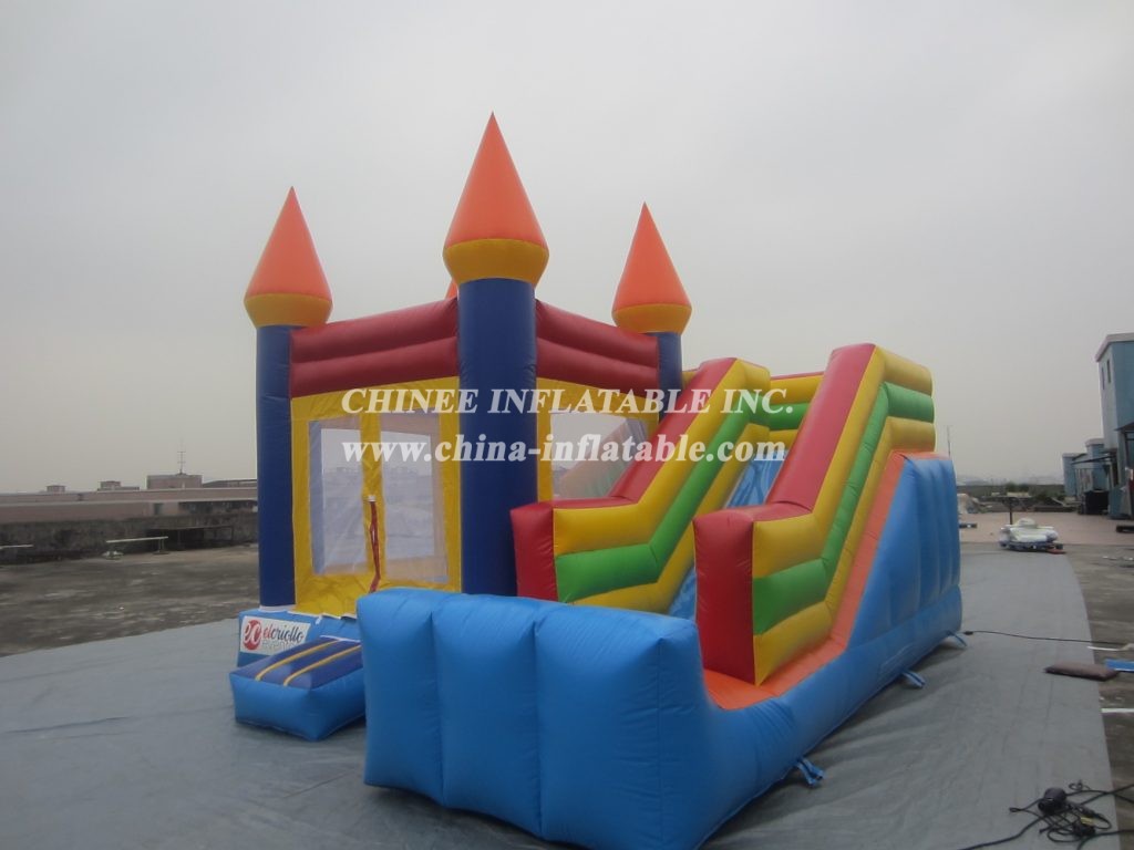 T5-348 Inflatable Jumping Castle Bounce House For Kids