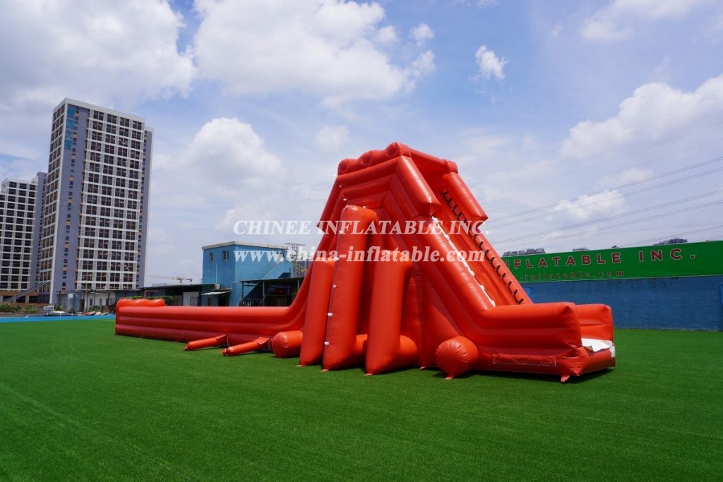 GS1-010 Inflatable Giant Water Slide With The Long Slideway