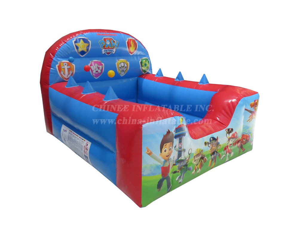 T2-4002 Paw Patrol High Back Inflatable Ball Pool