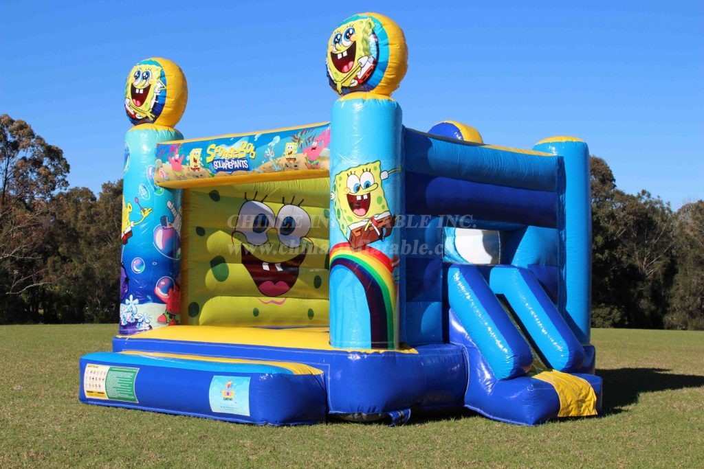 T2-4084 Spongebob Jumping Castle