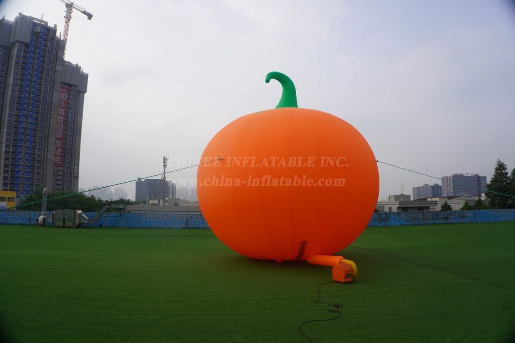 S4-814 Halloween inflatable pumpkin decoration with LED lights