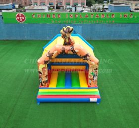 T2-3339G Western Cowboy Themed Bounce Ho...