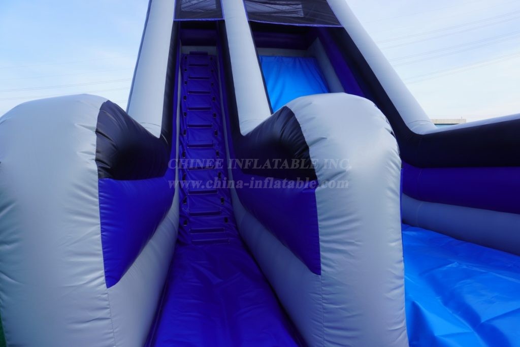 T8-3813A Batman theme inflatable slide