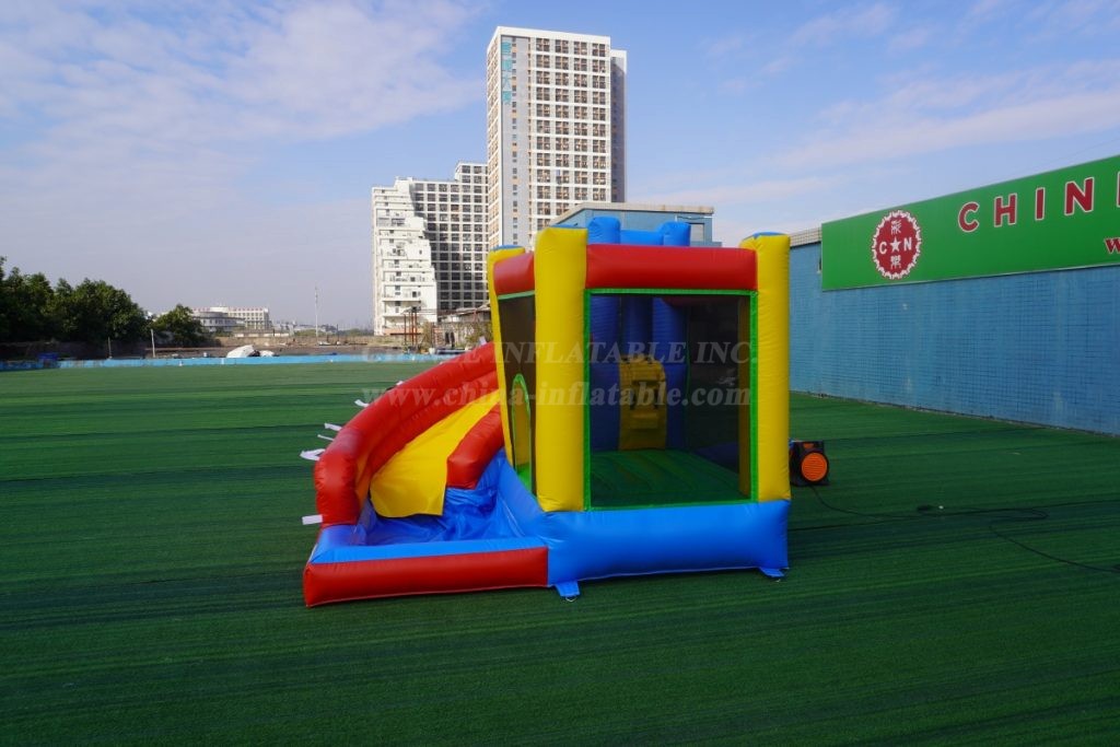 T2-8114 Inflatable Bounce House With Slide & Pool